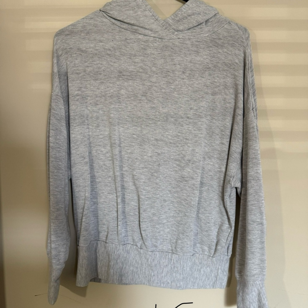 Fabletics Gray Cowl Neck Sweater